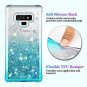 Ruky Galaxy Note 9 Case, Galaxy Note 9 Glitter Case, Gradient Quicksand Series R