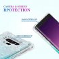 Ruky Galaxy Note 9 Case, Galaxy Note 9 Glitter Case, Gradient Quicksand Series R