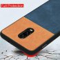 OnePlus 6T Case with Dual Layer Shockproof Half PC Back TPU Soft Jeans Lines F
