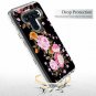 Shubo LG V40 / LG V40 ThinQ Case Flower Pattern Series Heavy Duty Protection PC