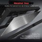NPET K10 Wired Backlit Floating Gaming Keyboard, Mechanical Feeling Rainbow Illu