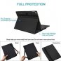 iPad Pro 12.9 Keyboard Leather Case, Vivefox Wireless iPad Keyboard Folio Sm
