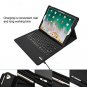 iPad Pro 12.9 Keyboard Leather Case, Vivefox Wireless iPad Keyboard Folio Sm