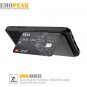 iPhone XR Case with Card Holder, Emopeak Protective Carbon Fiber Credit Card Cas