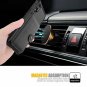 iPhone XR Case with Card Holder, Emopeak Protective Carbon Fiber Credit Card Cas