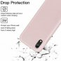 Case for iPhone XR, Liquid Silicone Full Protective Phone Cover with Free Temper