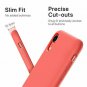 UGT iPhone XR Case, Liquid Silicone Rubber Slim Shockproof Case Microfiber Cloth