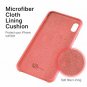 UGT iPhone XR Case, Liquid Silicone Rubber Slim Shockproof Case Microfiber Cloth