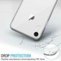 FlexGear Clear Case for iPhone XR 2 Glass Screen Protectors (Clear)