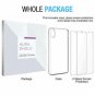 FlexGear Clear Case for iPhone XR 2 Glass Screen Protectors (Clear)