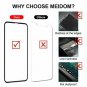 Meidom iPhone XR Screen Protector [2Pack] Full Coverage Case Friendly and NoBu