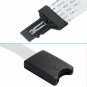 LANMU Micro SD to SD Card Extension Cable Adapter Flexible Extender SD/RSMMC/SD
