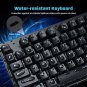 VicTsing Mechanical Keyboard, Wired Gaming keyboard with Blue Switches, 87 Keys
