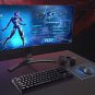 VicTsing Mechanical Keyboard, Wired Gaming keyboard with Blue Switches, 87 Keys