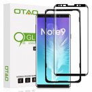 OTAO Note 9 Screen Protector Tempered Glass, 3D Curved Dot Matrix [Full Screen C