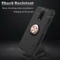 OnePlus 6T Case, Hybrid Slim Durable Soft 360 Degree Rotating Ring Holder Kickst