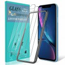 [3Pack] TAURI Screen Protector for iPhone XR 6.1, [Alignment Frame] Easy Instal