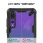 Huawei P20 Pro Case Ergonomic Impact Resistant Shock Absorbent Hard PC Black