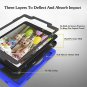 New iPad Pro 11 Case,360 Degree Rotating Kickstand Dropproof Handstrap Shockproo