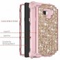 Hekodonk Compatible Galaxy Note 9 Case, 3D Luxury Sparkle Glitter Shiny Heavy Du