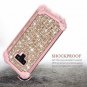 Hekodonk Compatible Galaxy Note 9 Case, 3D Luxury Sparkle Glitter Shiny Heavy Du