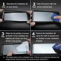 Galaxy Note 9 Screen Protector Tempered Glass, Case Friendly with Free Guide Tra