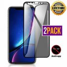 Privacy Screen Protector, VALKVIO iPhone XR Privacy Glass Screen Protector Anti