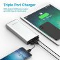 FLOUREON Power Delivery(PD) Power Bank, 20100mAh PD Power Bank 18W USBC Portabl