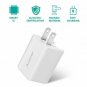 USB Wall Charger, Amoner UL Certified Dual USB 2Pack 2.1A Wall Charger with Fol