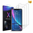 GLOUE Compatible with iPhone XR Screen Protector Tempered Glass 9H Hardness HD C