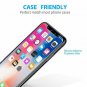 GLOUE Compatible with iPhone XR Screen Protector Tempered Glass 9H Hardness HD C