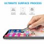 GLOUE Compatible with iPhone XR Screen Protector Tempered Glass 9H Hardness HD C