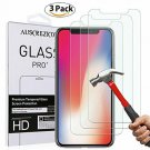 AUSCREZICON Screen Protector for iPhone XR,[3Pack ][Tempered Glass] Easy Applic