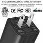 ANTAOLE Dual Port Plug Wall Charger Travel Power Adapter(ETL Listed) 2Pack 6ft N