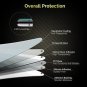 UNBREAKcable iPhone XR Screen Protector [3Pack], 9H Hardness Tempered Glass for