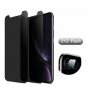 [4 Pack] iPhone XR AntiSpy Screen Protector Glass and Camera Lens Protector,Ful