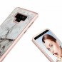 LEAPTECH Hybrid Galaxy Note 9 Case, Marble Pattern 3 in 1 Heavy Duty Shockproof
