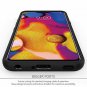 LG V40 Thinq Case, LG V40 Case, ANLI [Fashion Flowers Design] Drop Protection Hy