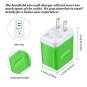 USB Charger, Costyle 2 Pack 3.1 Amp 5V Dual 2 USB Port Home Travel Charging Bloc