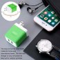 USB Charger, Costyle 2 Pack 3.1 Amp 5V Dual 2 USB Port Home Travel Charging Bloc