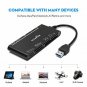 Rocketek USB 3.0 Memory Card Reader/Writer for CF Card, xD Card, SD Card, Micro