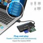 Rocketek USB 3.0 Memory Card Reader/Writer for CF Card, xD Card, SD Card, Micro