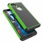 Google Pixel 2 XL Case Shock Absorbing Rubber Hybrid Silicone Rugged Green