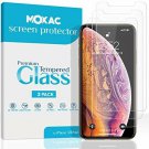 Moxac [3 Pack] iPhone Xs Max Screen Protector, 6.5" 0.3mm Case Friendly Tempered