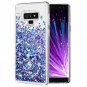 Caka Galaxy Note 9 Case, Galaxy Note 9 Glitter Case [Liquid Series] Sparkle Fash