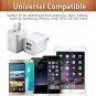 USB Wall Charger, BEST4ONE 2Pack 2.1A/5V Dual Port USB Plug Power Adapter Charg