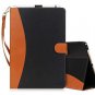 FYY [Leather Case] with [Apple Pencil Holder] for Apple iPad Pro 12.9 Both 2017/