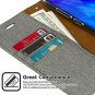 GOOSPERY LG V40 ThinQ Case, LG V40 Case [Drop Protection] Canvas Diary [Denim Ma
