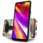 LG V40 ThinQ Case, LG V40 Case, With [Full Cover Tempered Glass Screen Protector