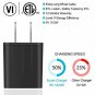 DABUSTAR Wall Charger Universal Rapid Dual Port USB Travel AC Adapter Portable C